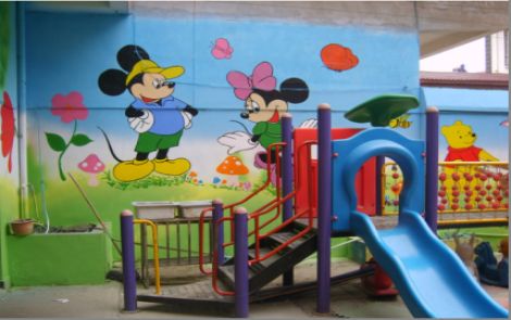 郴州市幼儿园室外彩绘